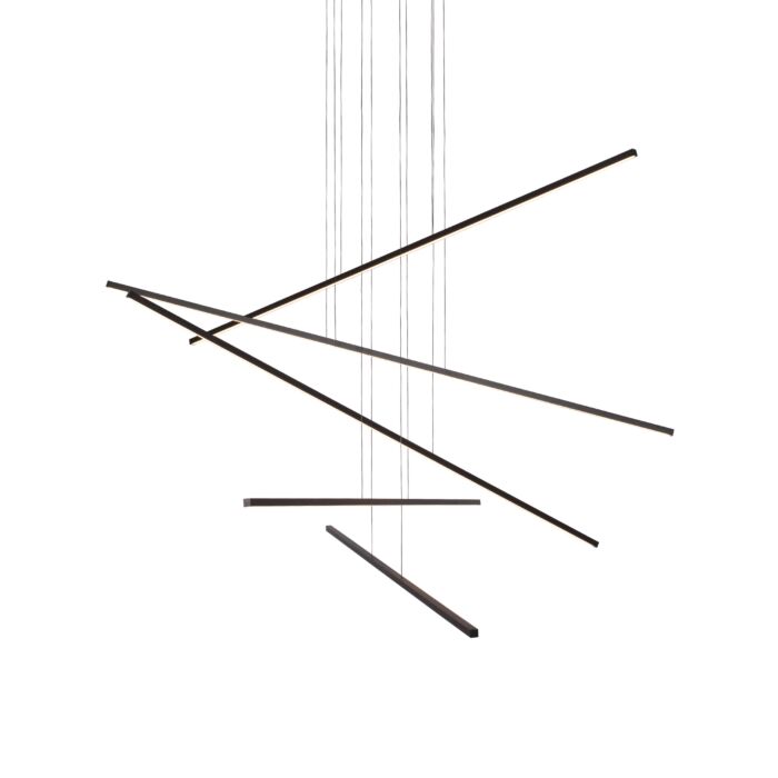 Kuzco Vega Minor LED Pendant Light in Black