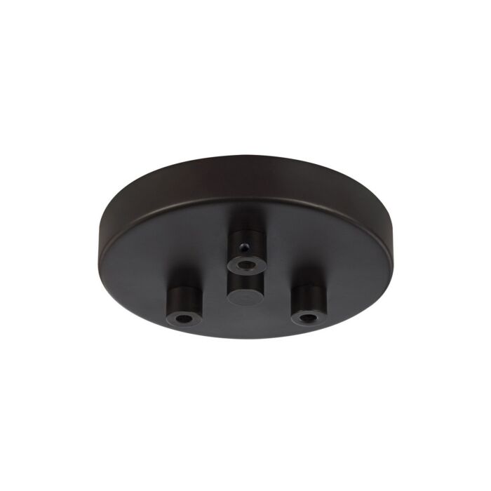 Feiss Multi Port Canopies 3 Light Multi Port Canopy with Swag Hooks in Oil Rubbed Bronze