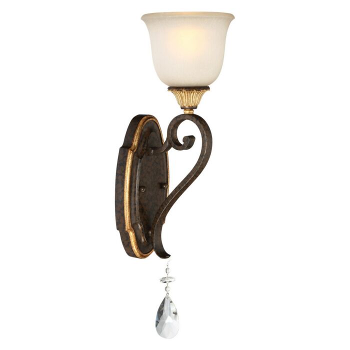 Metropolitan Chateau Nobles  Bathroom Vanity Light in Raven Bronze