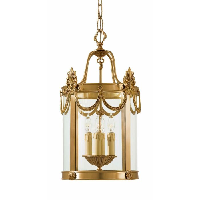 Metropolitan Foyer 4 Lt Foyer Pendant in Dor?? Gold