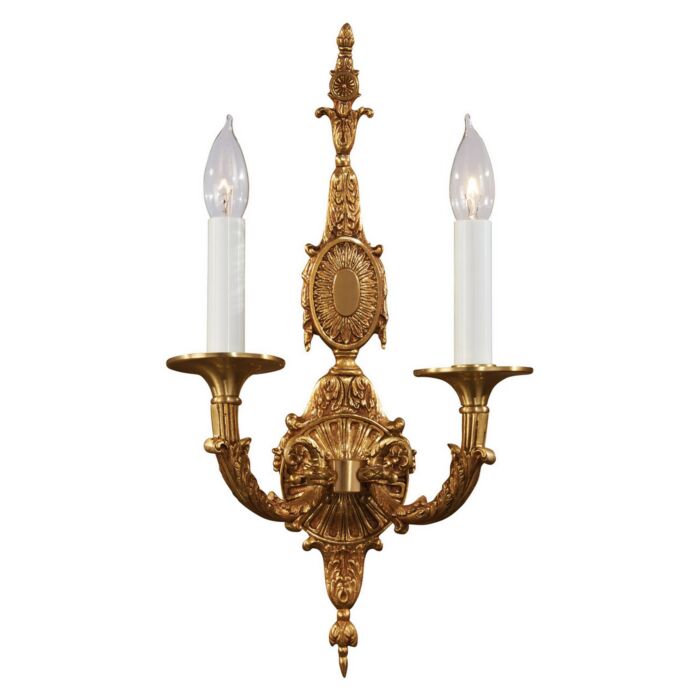 Metropolitan Metropolitan 12.25 Inch 2 Light Wall Sconce in French Gold