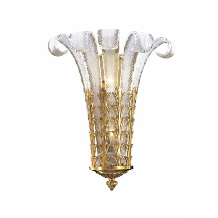 Metropolitan Bath Light 2 Lt Wall Sconce in French Gold