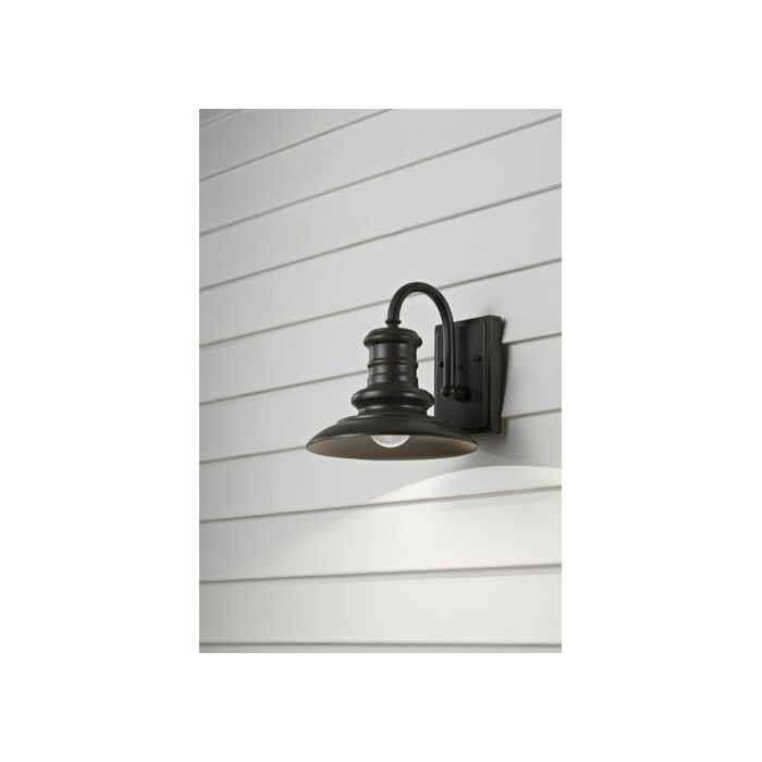 Feiss Redding Station 9.7 Inch LED Redding Station in Restoration Bronze