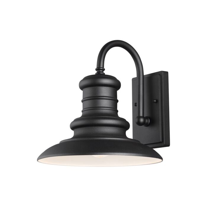 Feiss Redding Station Outdoor Wall Light in Textured Black