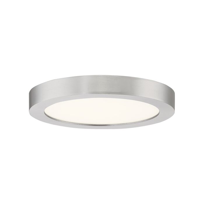 Quoizel Outskirts 8 Inch Ceiling Light in Brushed Nickel