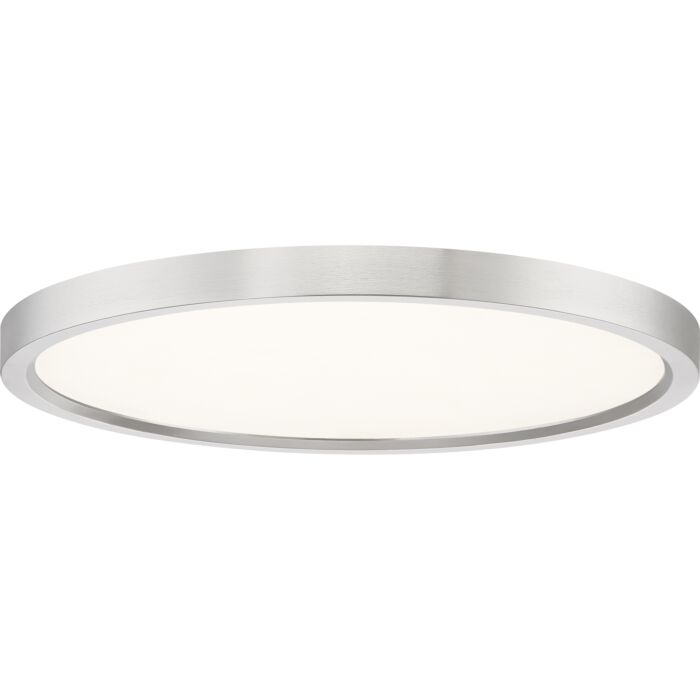 Quoizel Outskirts 15 Inch Ceiling Light in Brushed Nickel
