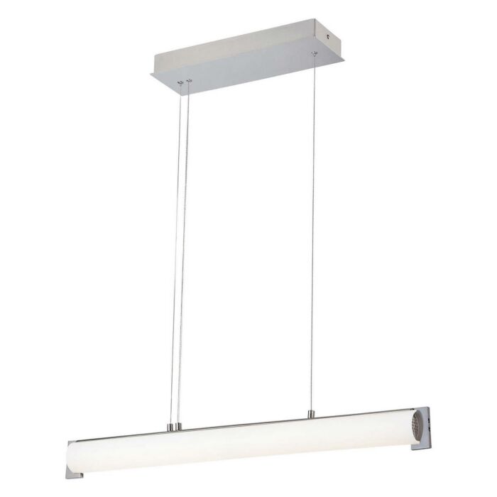 George Kovacs Tube 3 Inch Pendant Light in Brushed Nickel