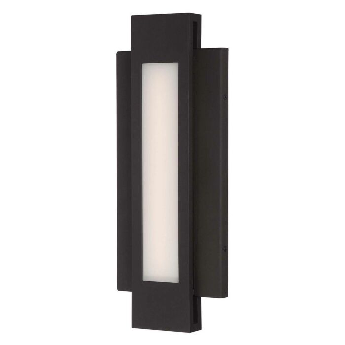 George Kovacs Insert 17 Inch Outdoor Wall Light in Pebble Bronze