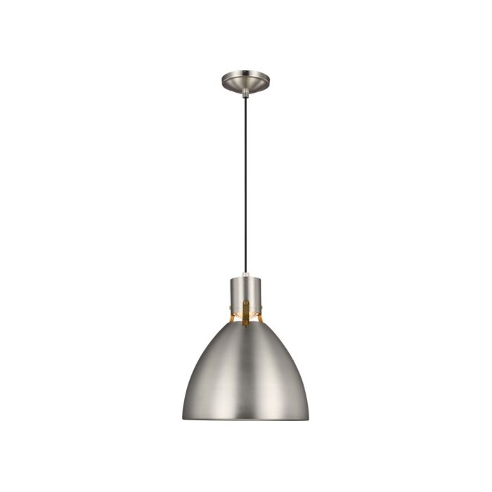 Brynne Pendant Light in Satin Nickel by Sean Lavin