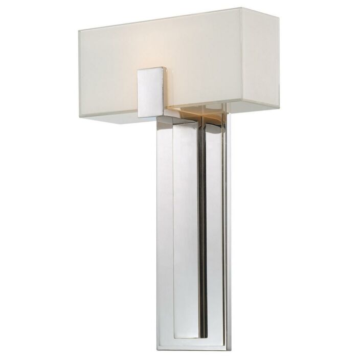 George Kovacs 17 Inch Wall Sconce in Polished Nickel