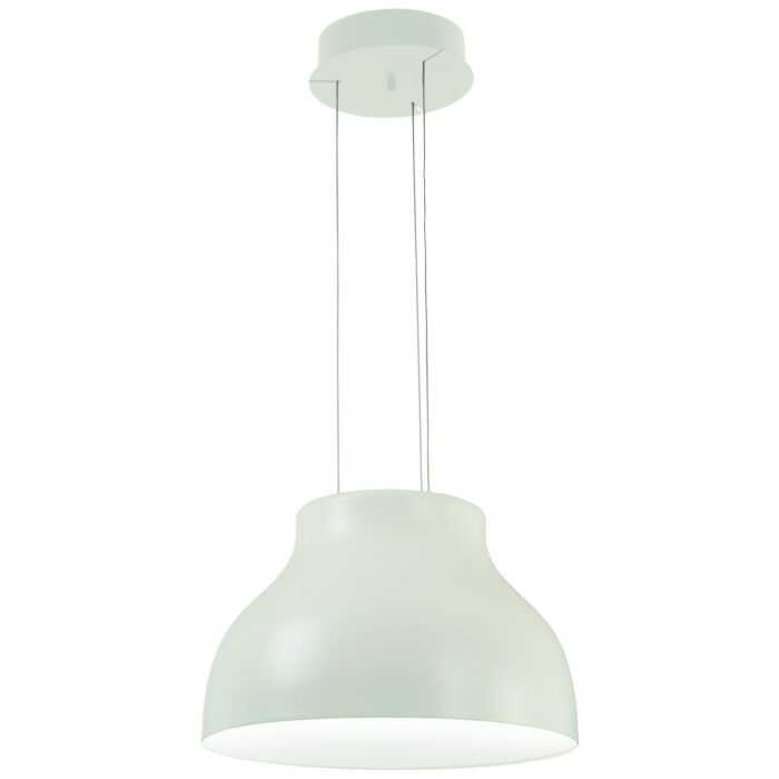 George Kovacs Kettle Up 17 Inch Pendant Light in Matte White