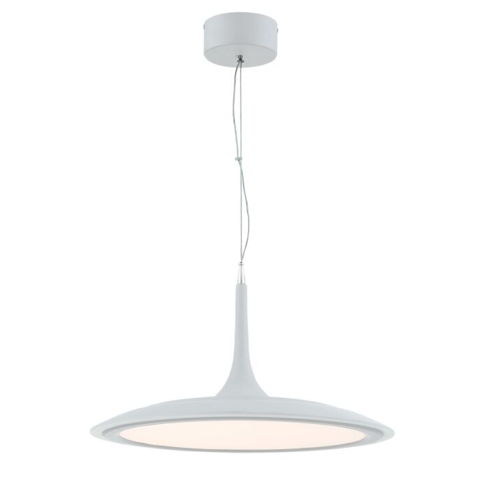 George Kovacs Hover 19 Inch Pendant Light in Matte White