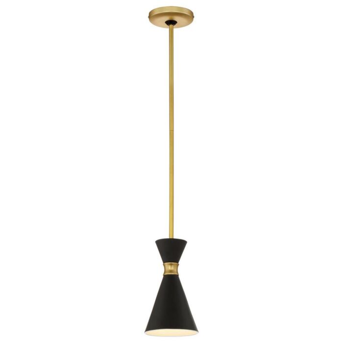 George Kovacs Conic 6 Inch Pendant Light in Honey Gold