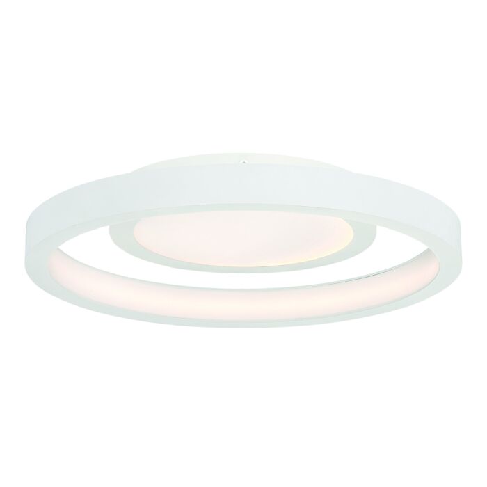 George Kovacs Knock Out 14 Inch Ceiling Light in White