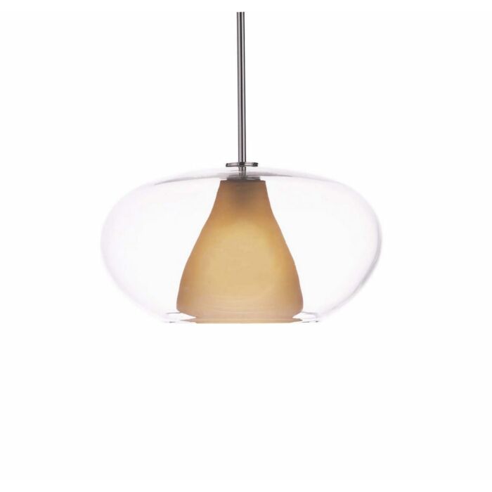 George Kovacs Soft 17 Inch Pendant Light in Chrome