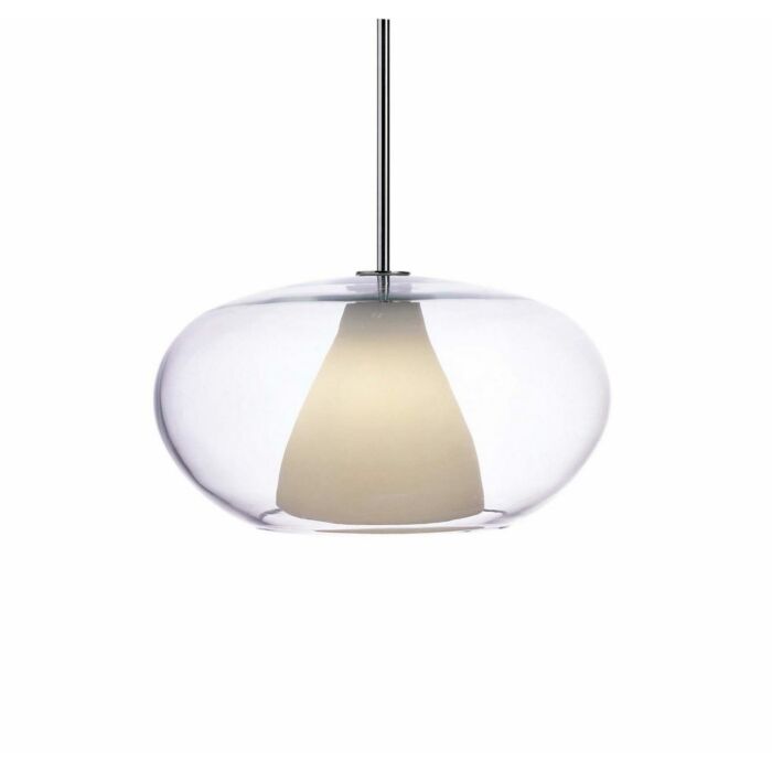 George Kovacs Soft 17 Inch Pendant Light in Chrome