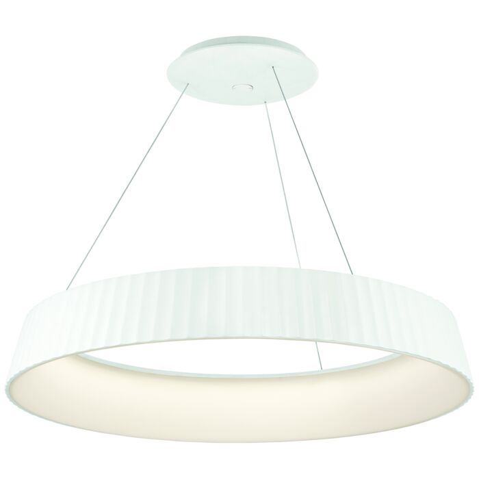 George Kovacs Star Gate 34 Inch Pendant Light in White