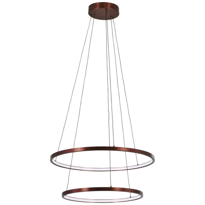 George Kovacs Full Orbit 24 Inch Pendant Light in Satin Bronze