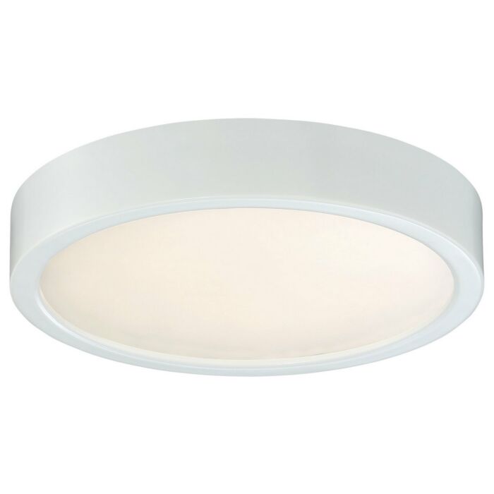 George Kovacs 8 Inch Ceiling Light in White