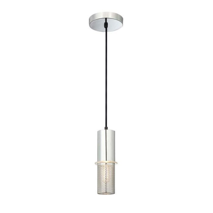 George Kovacs Larry 4 Inch Pendant Light in Chrome