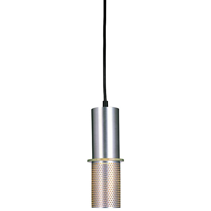 George Kovacs Larry Mini Pendant Light in Satin Aluminum