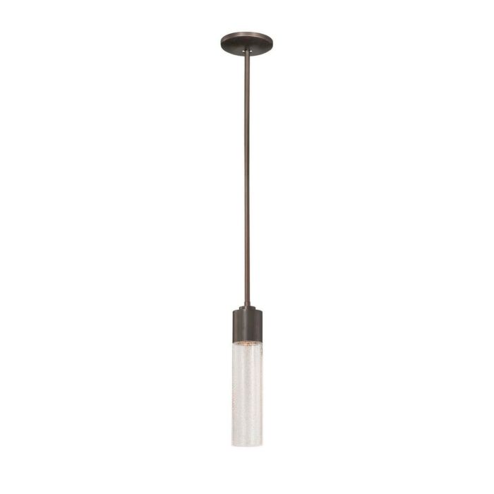 George Kovacs Light Rain Mini Pendant Light in Copper Bronze Patina