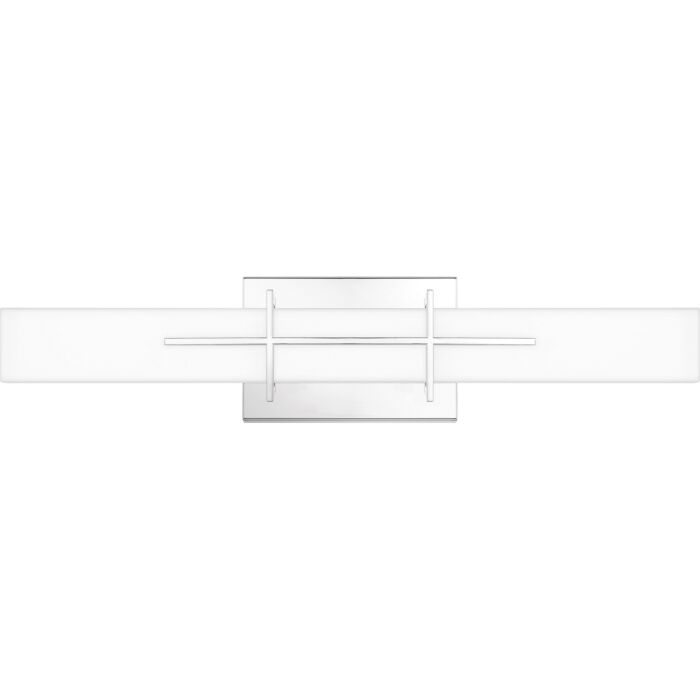 Quoizel Gemini 23 Inch Bathroom Vanity Light in Polished Chrome
