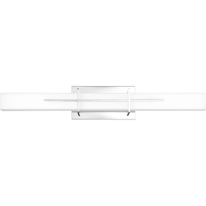 Quoizel Gemini 28 Inch Bathroom Vanity Light in Polished Chrome