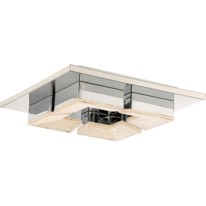 Quoizel Lunette 11 Inch Ceiling Light in Polished Chrome