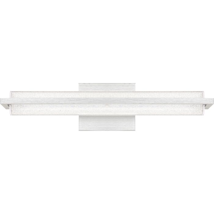 Quoizel Rosalie 20 Inch Bathroom Vanity Light in Brushed Aluminum