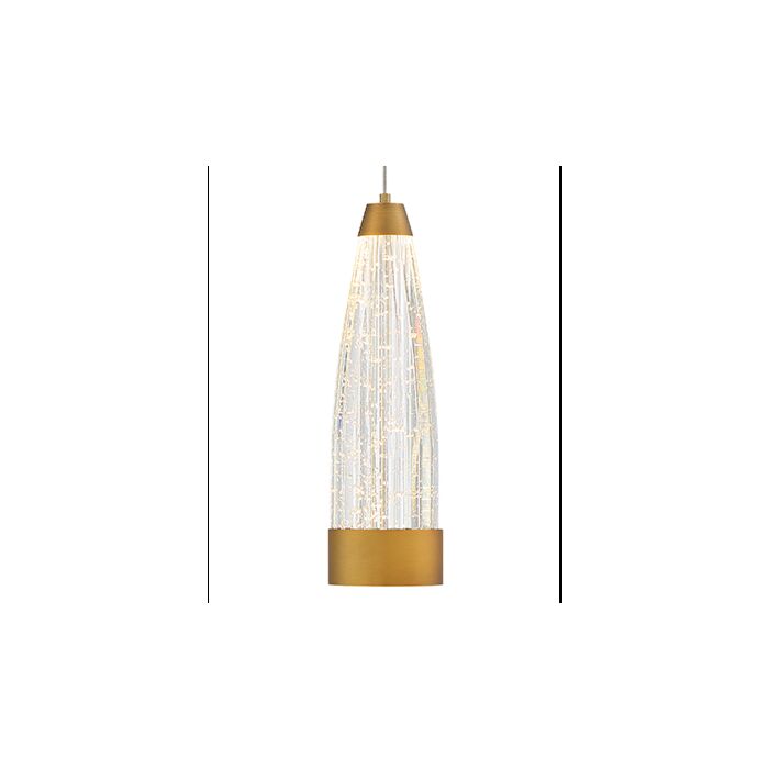 Modern Forms Mystic 4 Inch Pendant Light in Black