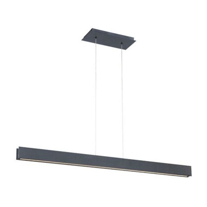 Modern Forms Bdsm 1 Light Linear Pendant in Black