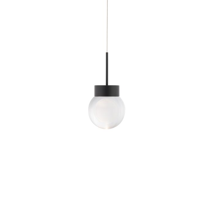 Modern Forms Double Bubble Pendant Light in Black
