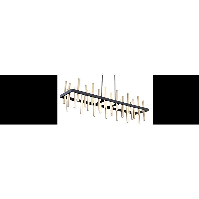 Modern Forms Harmonix 12 Inch in Black and Aged Brass