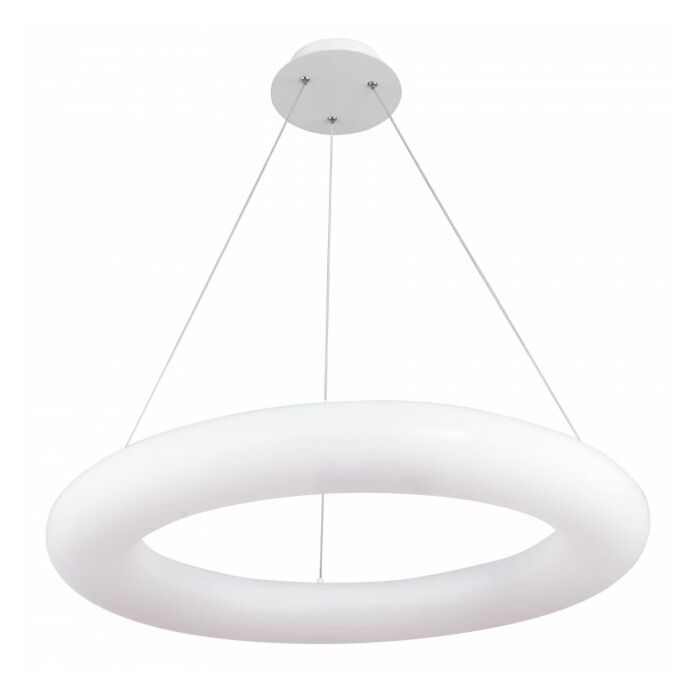 WAC Essence LED Circular Pendant Light in White