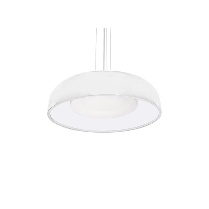 Kuzco Beacon LED Pendant Light in White