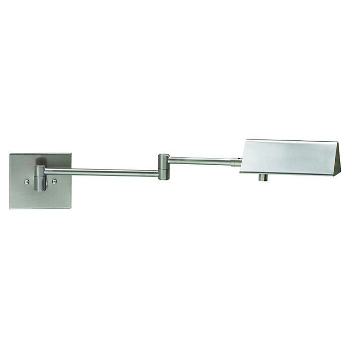 House of Troy Pinnacle Wall Lamp in Satin Nickel Finish