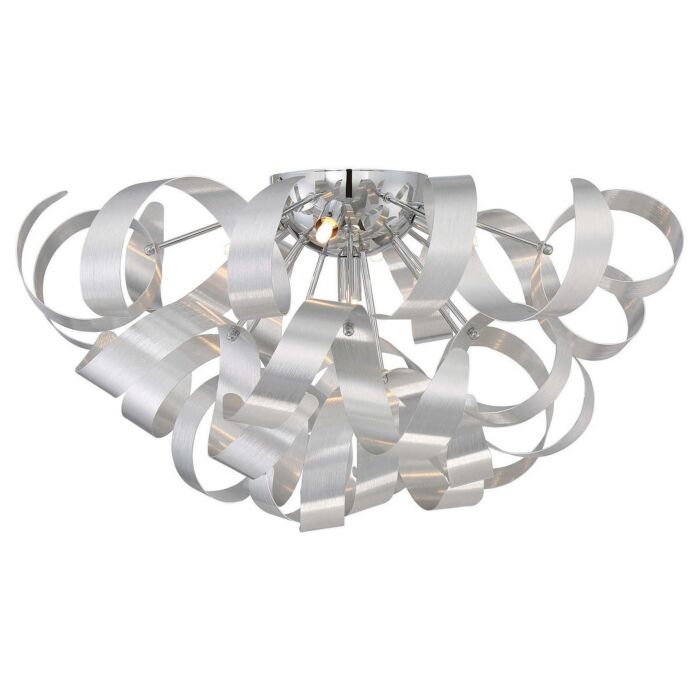 Quoizel Ribbons 5 Light 22 Inch Ceiling Light in Millenia
