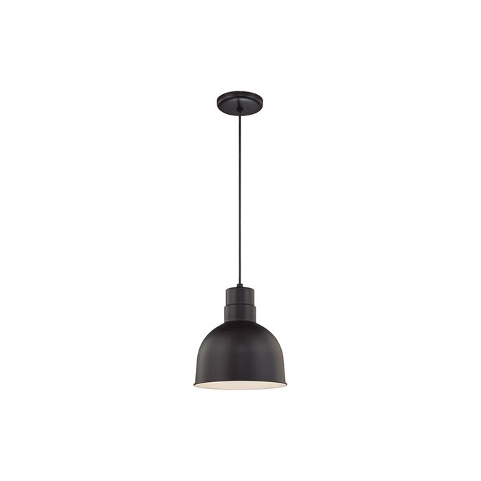 Millennium R Series Pendant Light in Satin Black
