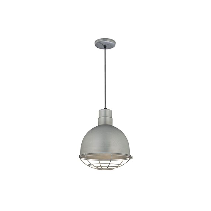 Millennium Lighting R Series 1 Light Pendant in Chrome