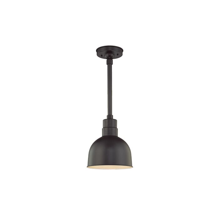 Millennium Lighting R Series 1 Light Deep Bowl Shade in Satin Black