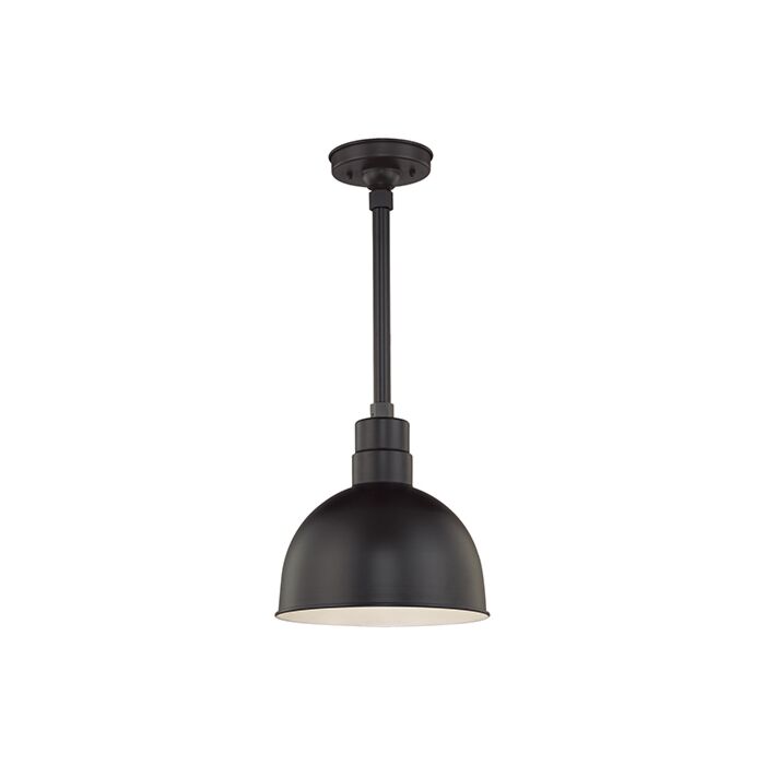 Millennium Lighting R Series 1 Light Deep Bowl Shade in Satin Black