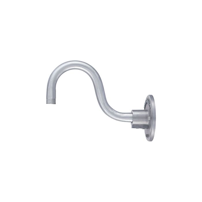 Millennium Lighting R Series 10 Inch Goose Neck in Aluminium