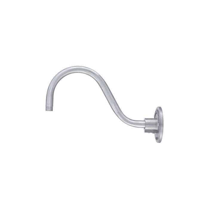 Millennium Lighting R Series 15 Inch Goose Neck in Aluminium