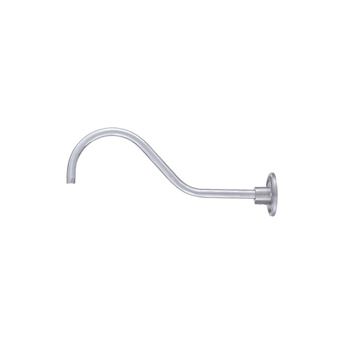 Millennium Lighting R Series 22 Inch Goose Neck in Aluminium