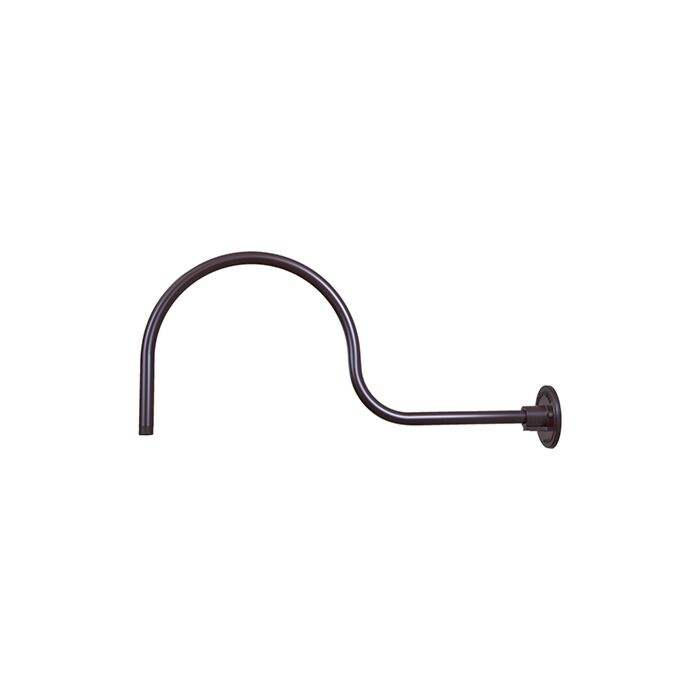 Millennium Lighting R Series  30 Inch Goose Neck in Architectural Bronze