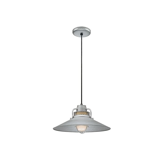 Millennium Lighting R Series 1 Light Pendant in Chrome