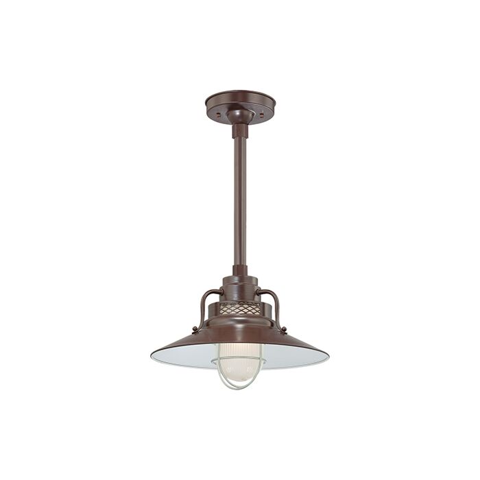 Millennium Lighting R Series Railroad Shade in Architectural Bronze