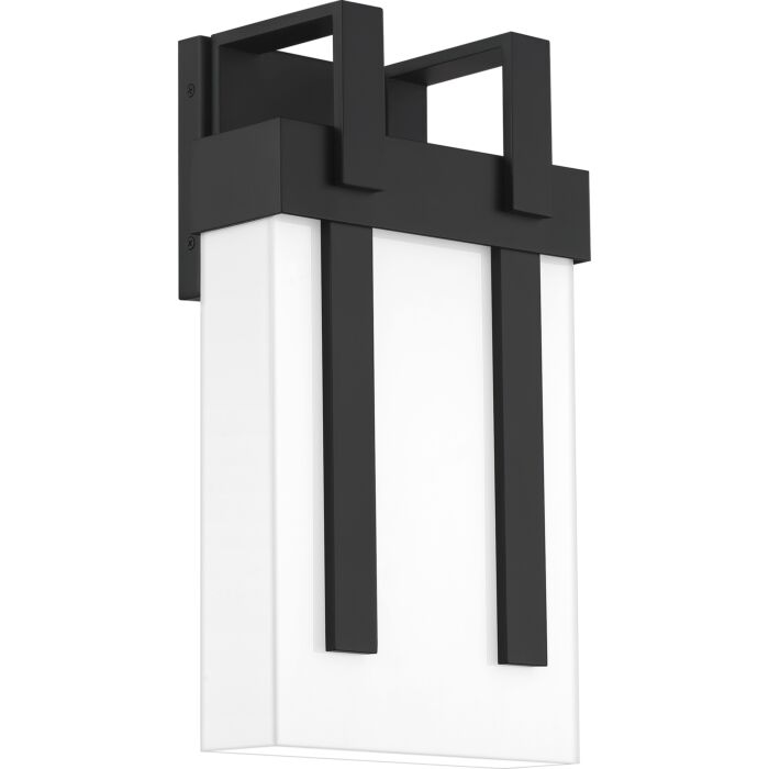 Quoizel Ruben 10 Inch Outdoor Hanging Light in Matte Black