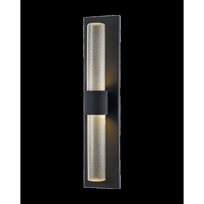 Matteo Likwid 2 Light Wall Sconce In Matte Black
